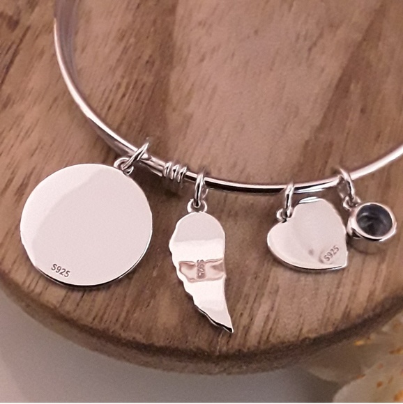 NEW Sterling True Friendship Charm Bracelet - Picture 6 of 8